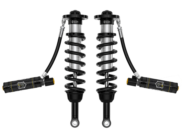ICON 2025-2026 Toyota 4Runner 2WD, 1.25-3" Lift, Front, 2.5 Series Coilover Kit, Remote Reservoir w/ CDEV