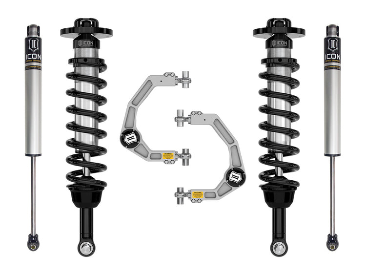 ICON 2021-2025 Ford F-150 Tremor, 2.5-3" Lift, Stage 1 Suspension System, Billet