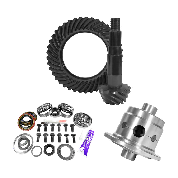 11.25" Dana 80 3.73 Rear Ring & Pinion, Install Kit, 35 Spline Posi, 4.375" BRG