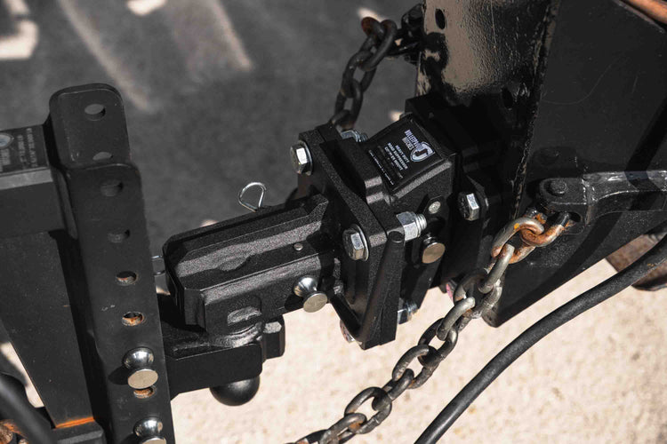 BulletProof Extreme Duty 2-5/16" Coupler - Flat Plate Mount (BLACK)