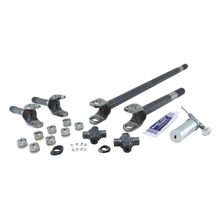 Yukon Chromoly Front Axle Kit, GM 8.5”, Both Sides, 19/28 Spline, Super Joints