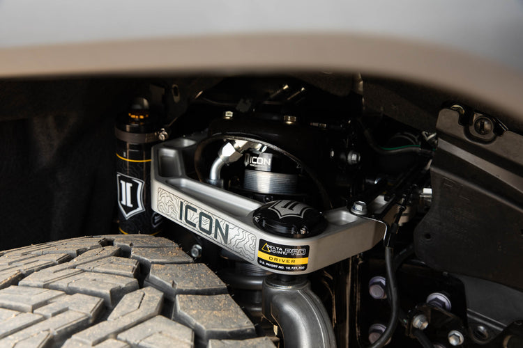 ICON 2024-2025 Toyota Tacoma 1.25-3" Lift, Stage 5 Suspension System, Billet
