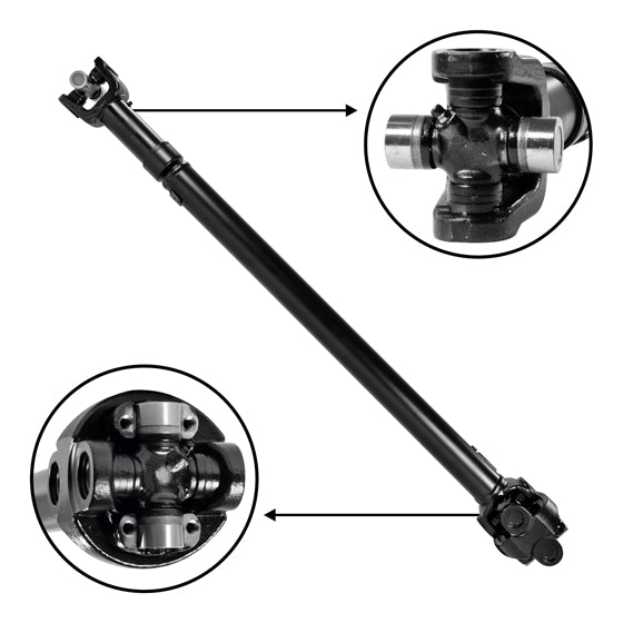 NEW USA Standard Front Driveshaft for Wrangler, 38-1/4" Center to Center