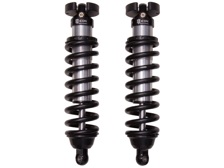 ICON 1996-2004 Toyota Tacoma/1996-2002 Toyota 4Runner, 0-3" Lift, Front, V.S. 2.5 Series Coilover Kit, Extended Travel, Internal Reservoir, 700 lbs/in Spring Rate