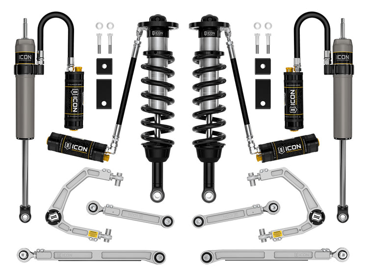 ICON 2022-2026 Toyota Tundra, 1.25-3.5" Lift, Stage 10, 2.5 Suspension System, Billet, CDCV