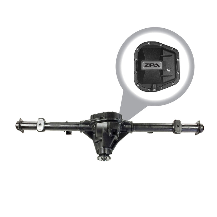 Zumbrota Performance Axle, Rear Axle Assembly, Ford 9.75, '00-'04 Ford F150, Non-Stepped Housing with 1.7055" I.D. / 2.992" O.D. Axle Bearing, 4.56 Ratio, Duragrip