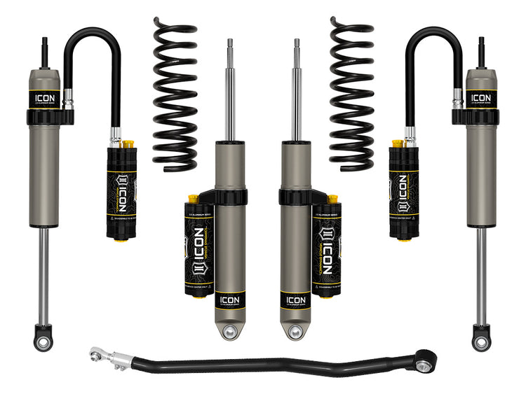 ICON 2014-2026 Ram 2500 4WD, Diesel, Coil Spring Rear, 2.5" Lift, Stage 4 Suspension System