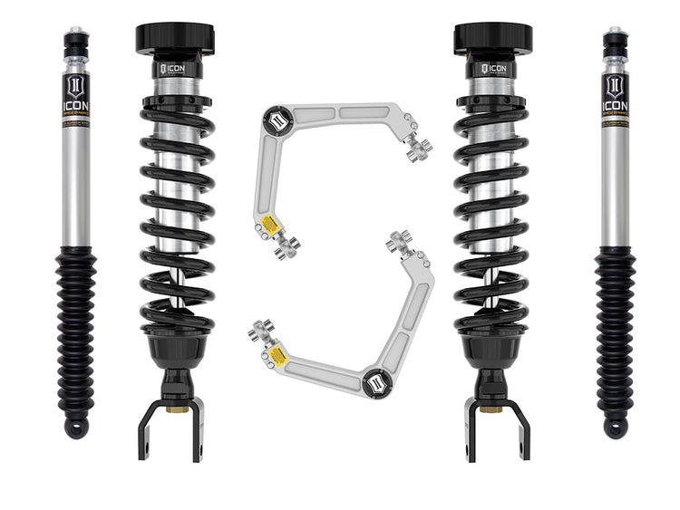 ICON 2019-2023 Ram 1500, 2-3" Lift, Stage 1 Suspension System, Billet UCA