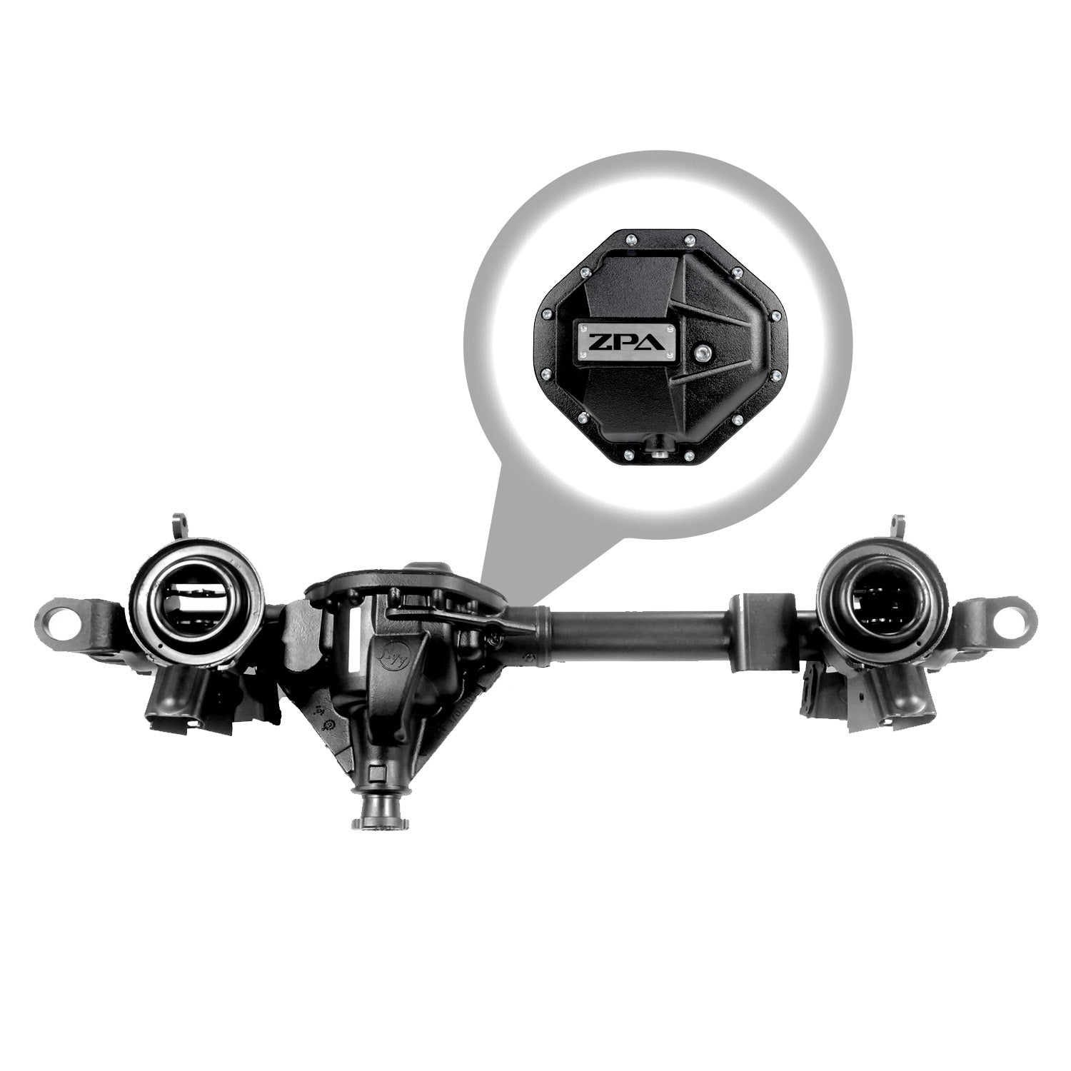 Zumbrota Performance Axle, Front Axle Assembly, Chrysler 9.25, '03-'05