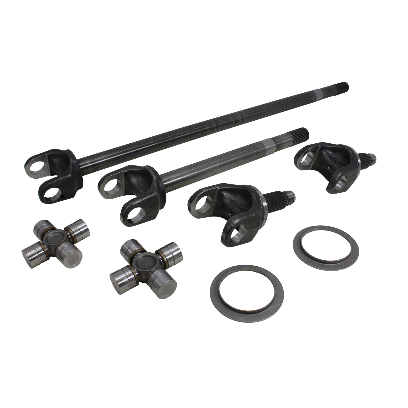 Yukon Chromoly Front Axle Kit, Chrysler 9.25” Diff, 33 Spline, 1485 U-Joints