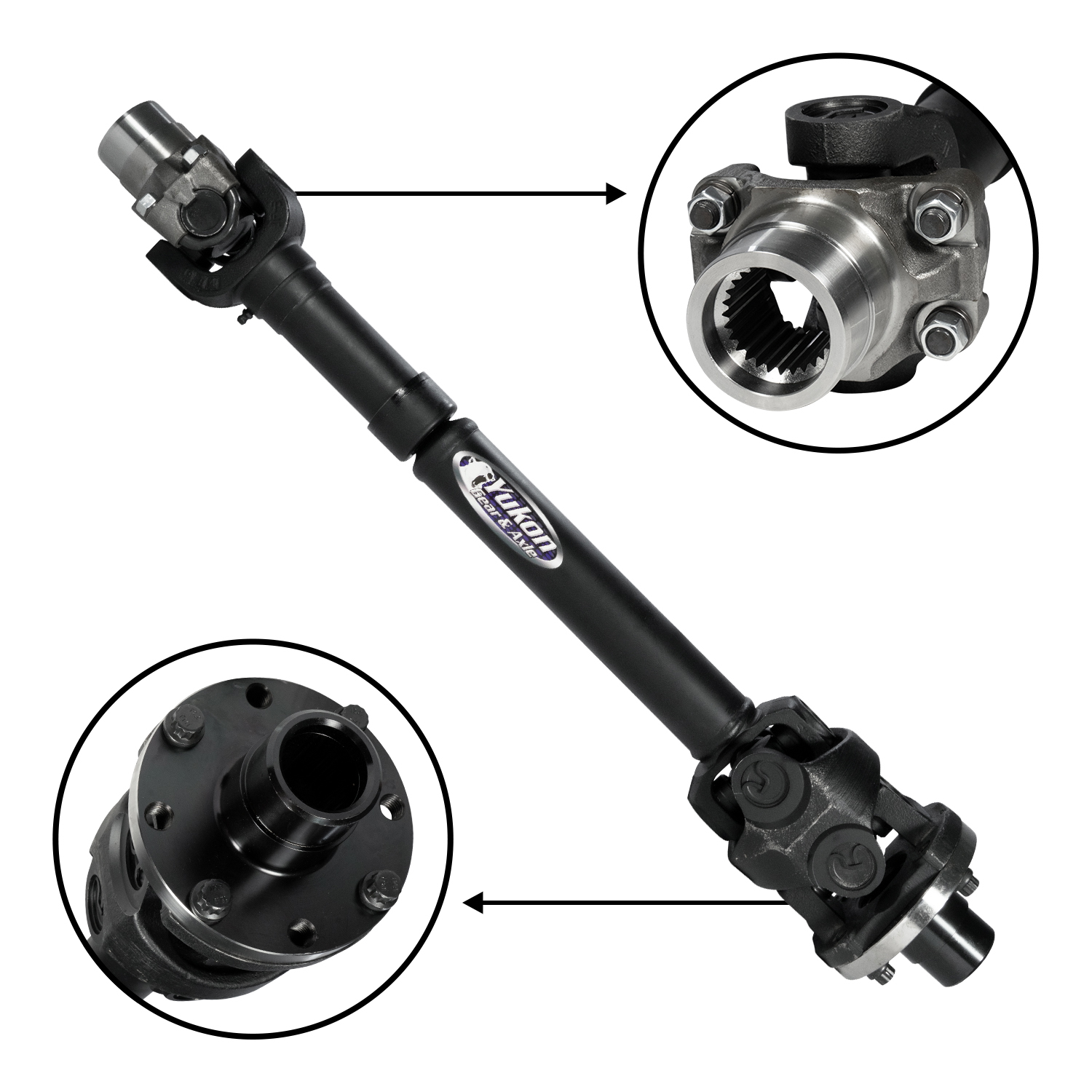 Jeep JL Rubicon Rear Driveshaft, with 2 Door with Automatic Transmission