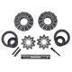 Yukon standard open spider gear kit, Model 35, 27 spline axles, hubs 1.625" OD 