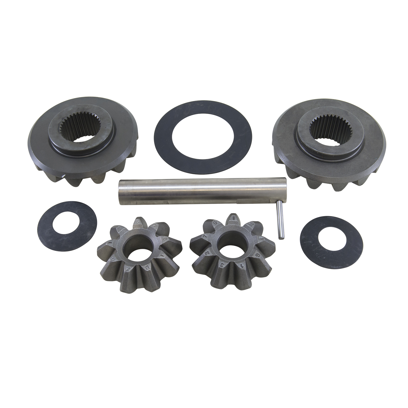 Yukon replacement standard open spider gear kit, Dana S110 w/34 spline axles 