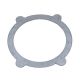 Trac Loc steel clutch plate, 4 tab 