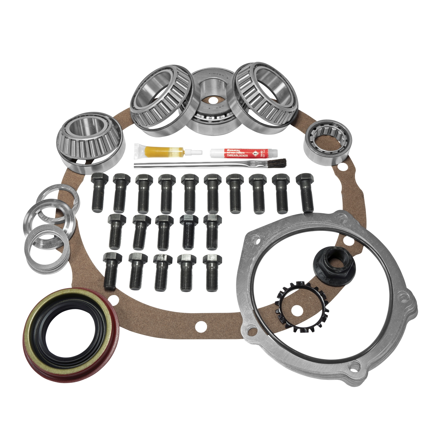 Yukon Master Overhaul kit, Ford 9" Daytona LM603011 w/crushsleeve eliminator