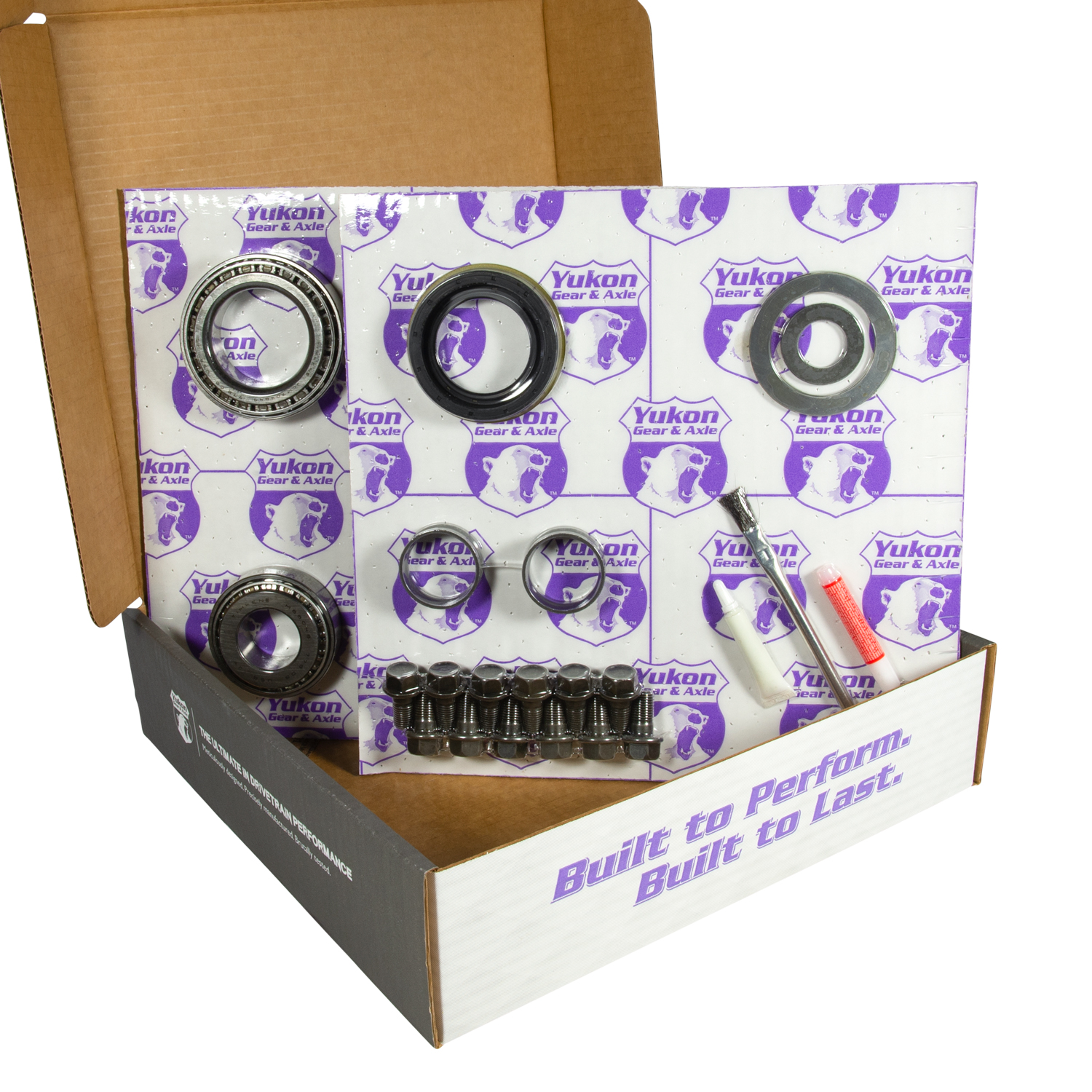 9.25" CHY 3.55 Rear Ring & Pinion, Install Kit, 1.62" ID Axle Bearings & Seal