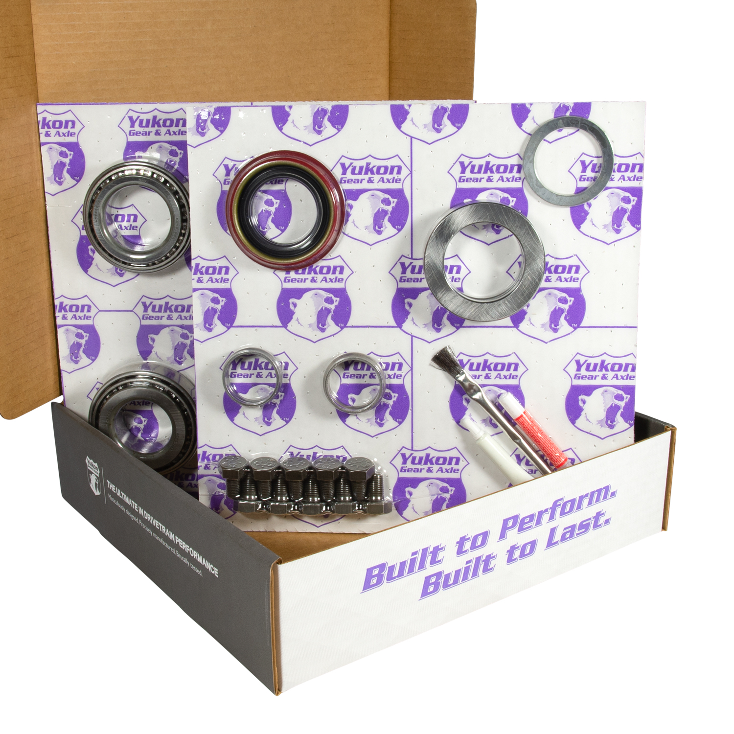 8.8" Ford 3.31 Rear Ring & Pinion, Install Kit, 2.25" OD Axle Bearings & Seals