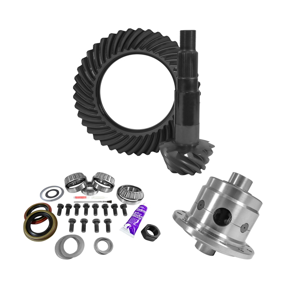 11.25" Dana 80 4.56 Rear Ring & Pinion, Install Kit, 35 Spline Posi, 4.375" BRG