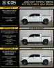 ICON 2007-2021 Toyota Tundra, Multi-Rate RXT Leaf Spring Pack w/Add In Leaf