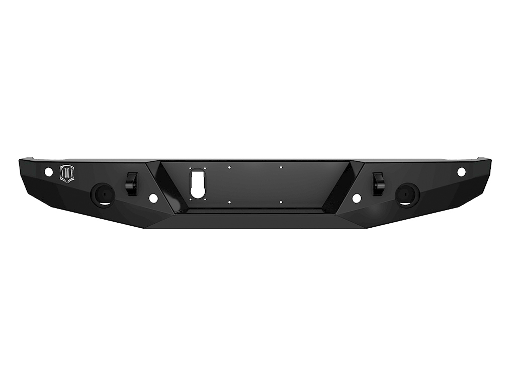 ICON Impact Armor 2020-Up Jeep Gladiator JT Pro Series Rear Bumper