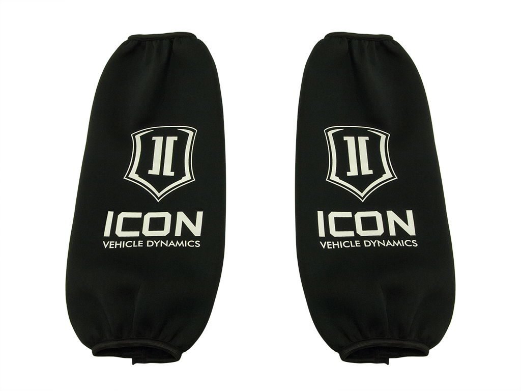 ICON Raptor 3.0 Coil Spring Wrap w/Stacked Logo, Pair