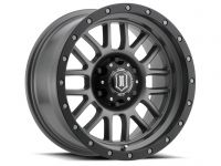 ICON Alloys Alpha, Titanium, 17 x 8.5 / 5 x 5, 0mm Offset, 4.75" BS