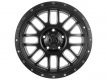 ICON Alloys Alpha, Satin Black, Milled Windows, 20x9 / 8x6.5, 19mm OS, 5.75" BS