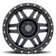 ICON Alloys Six Speed, Satin Black, 17 x 8.5 / 6 x 5.5, 25mm Offset, 5.75" BS
