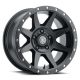 ICON Alloys Rebound, Satin Black, 17 x 8.5, 5 X 4.5, 0MM Offset, 4.75" BS
