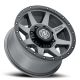 ICON Alloys Rebound HD, Titanium, 18 x 9 / 8 x 170, 6mm Offset, 5.25" BS