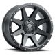 ICON Alloys Rebound, Satin Black, 20 x 9 / 5 x 150, 16mm Offset, 5.625" BS