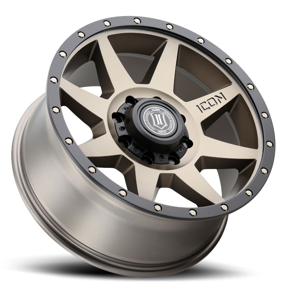 ICON Alloys Rebound, Bronze, 20 x 9 / 8 x 6.5, 12mm Offset, 5.5" BS