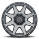 ICON Alloys Rebound, Titanium, 20 x 9 / 8 x 6.5, 12mm Offset, 5.5" BS
