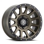 ICON Alloys Compression, Bronze, 17 x 8.5 / 6 x 135, 6mm Offset, 5" BS