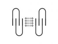 ICON 1999-10 Ford F250/F350 SD, Rear 12” U-Bolt Kit