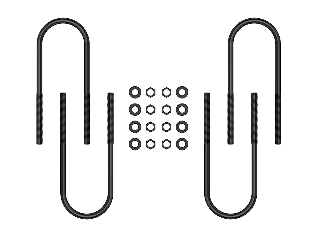 ICON 1999-10 Ford F250/F350 SD Dually, Rear 12” U-Bolt Kit
