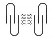ICON 1999-10 Ford F250/F350 SD Dually, Rear 12” U-Bolt Kit