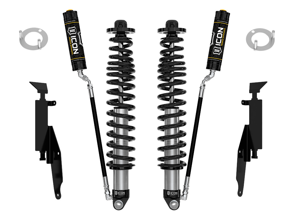 ICON 2021-2023 Ford Bronco, Rear, 1.25-3” Lift, V.S. 2.5 Series Coilover Kit, Remote Reservoir