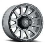 ICON Alloys Compression HD, Titanium, 18 x 9 / 8 x 6.5, 12mm Offset, 5.5" BS