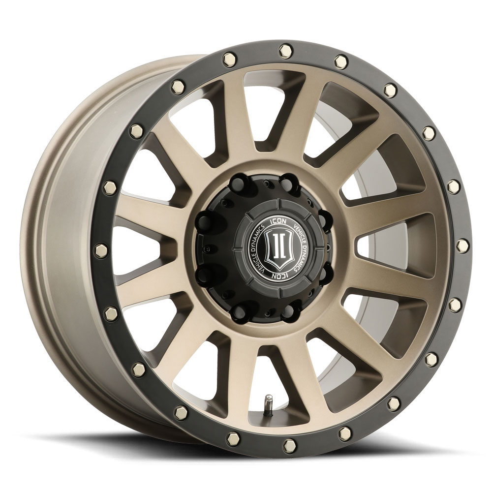 ICON Alloys Compression HD, Bronze, 18 x 9 / 8 x 170, 6mm Offset, 5.25" BS