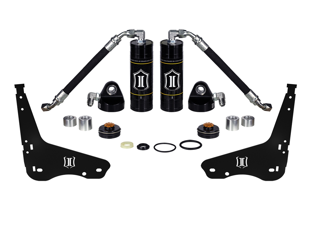 ICON 2007-2021 Toyota Tundra/2008-2022 Toyota Sequoia, Coilover Reservoir Upgrade Kit With Seals, Pair