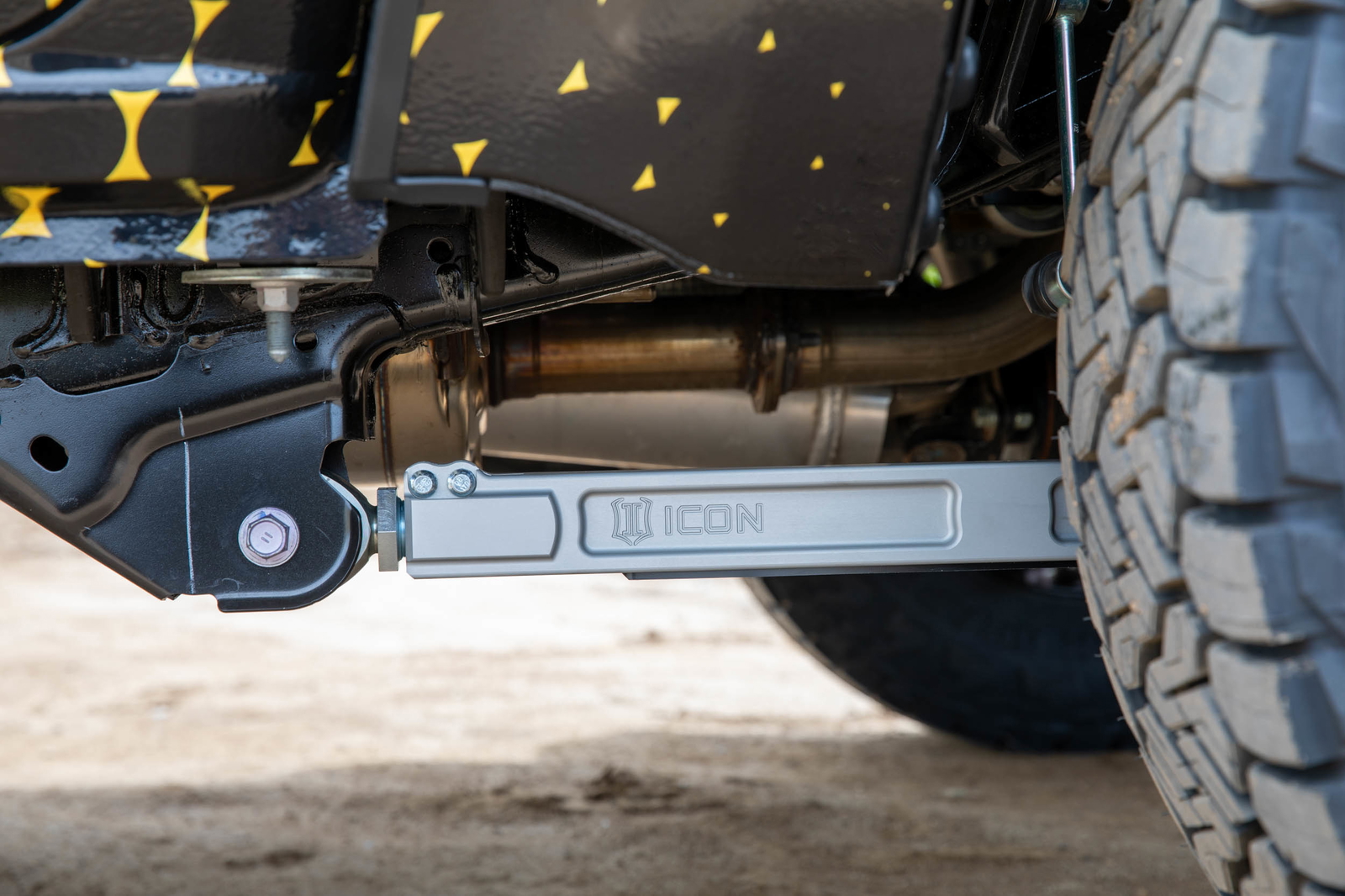 ICON 2022-2025 Toyota Tundra/2023-2025 Toyota Sequoia/2024-2025 Toyota Tacoma, Rear, Billet Lower Link Kit