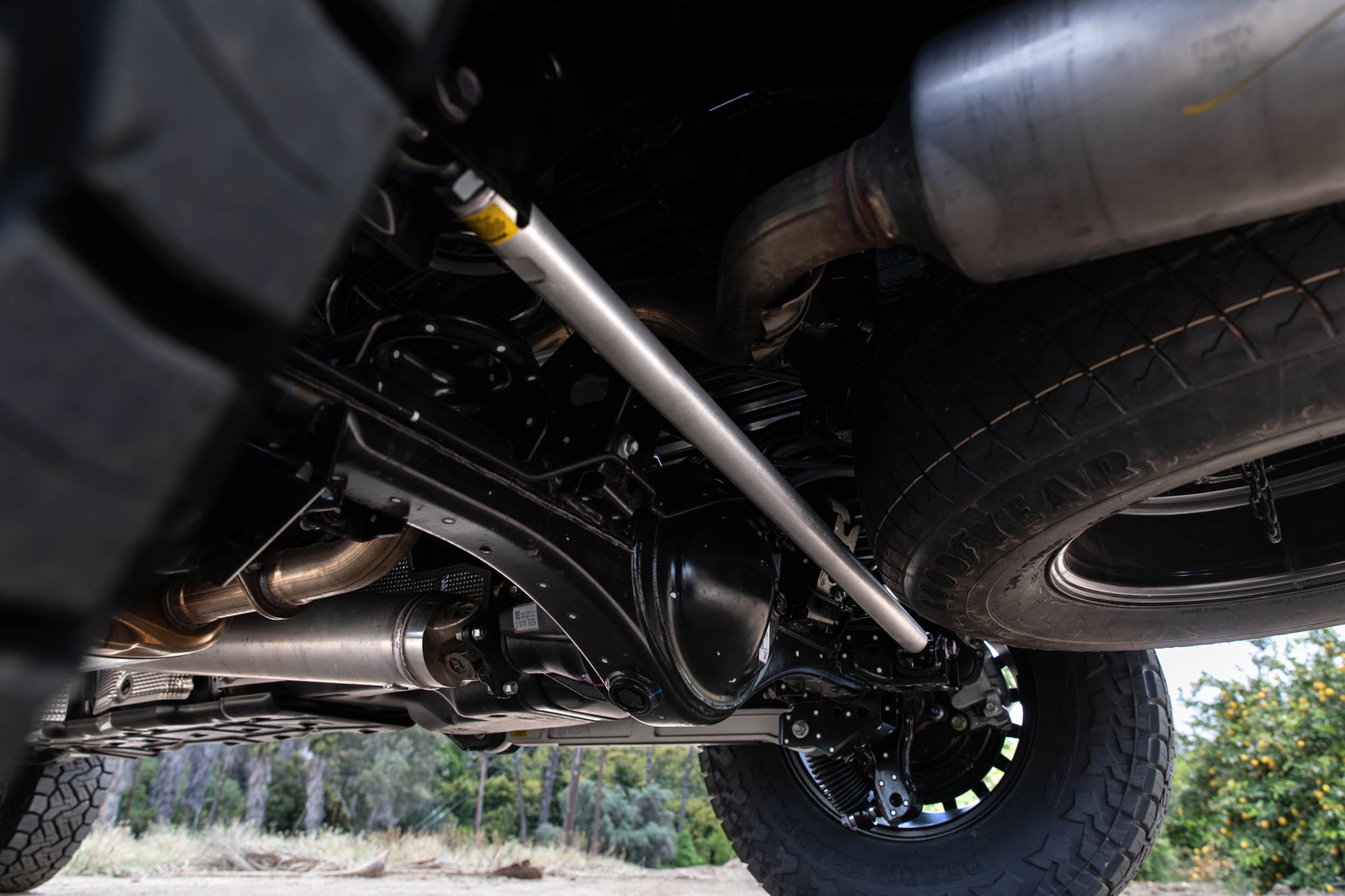 ICON 2022-2025 Toyota Tundra/2023-2024 Toyota Sequoia/2024 Toyota Tacoma/2024 Toyota Land Cruiser 250 Series/2024 Lexus GX550, Rear, Billet Adjustable Track Bar Kit