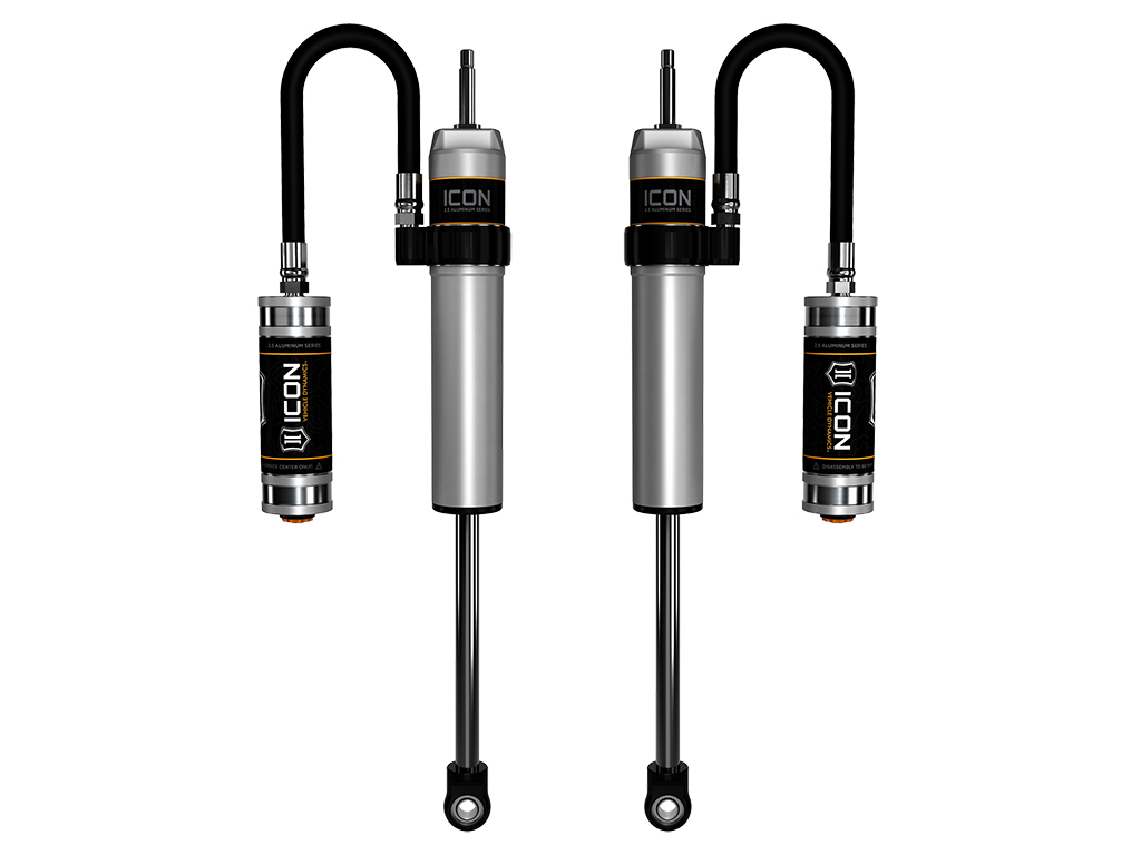 ICON 2005-2023 Toyota Tacoma, 0-1.5” Lift, Rear, 2.5 VS Remote Reservoir Shocks, Pair