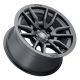 ICON Alloys Vector 6, Satin Black, 17 x 8.5 / 6 x 120, 0mm Offset, 4.75" BS