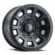 ICON Alloys Thrust, Satin Black, 17 x 8.5 / 5 x 4.5, 0mm Offset, 4.75" BS