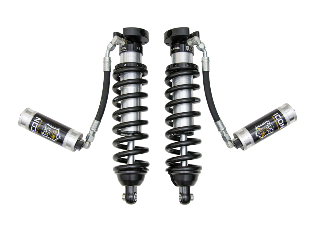 ICON 1996-2004 Toyota Tacoma, 0-3" Lift, Front,V.S. 2.5 Series Coilover Kit, Remote Reservoir w/ CDCV
