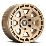 ICON Alloys Compass, Satin Brass, 17 x 8.5 / 6 x 5.5, 0mm Offset, 4.75" BS