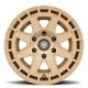 ICON Alloys Compass, Satin Brass, 17 x 8.5 / 6 x 5.5, 0mm Offset, 4.75" BS