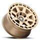 ICON Alloys Compass, Satin Brass, 17 x 8.5 / 6 x 5.5, 0mm Offset, 4.75" BS